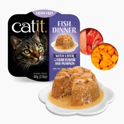 Catit Dinner Crab Flavour & Pumpkin