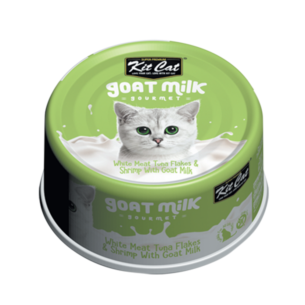 Kit Cat Goat Milk, Tuna Flakes & Shrimp