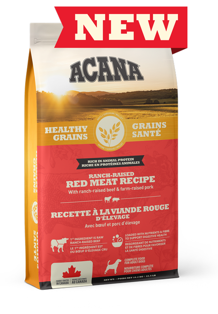 Acana Healthy Grains  Red Meat Recipe Dog Food
