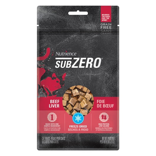 Nutrience Subzero Freeze-Dried Beef Liver Cat Treat
