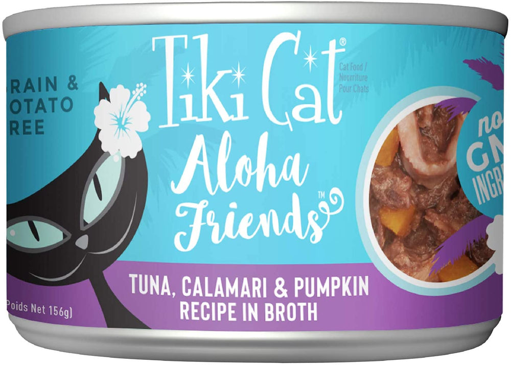 Tiki Cat Aloha Friends Tuna, Calamari & Pumpkin