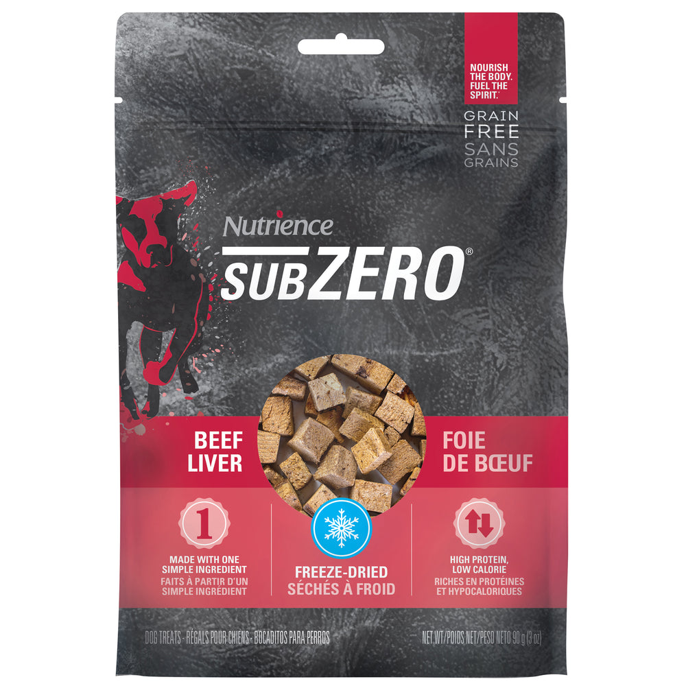 Nutrience Subzero Freeze-Dried Beef Liver Dog Treat
