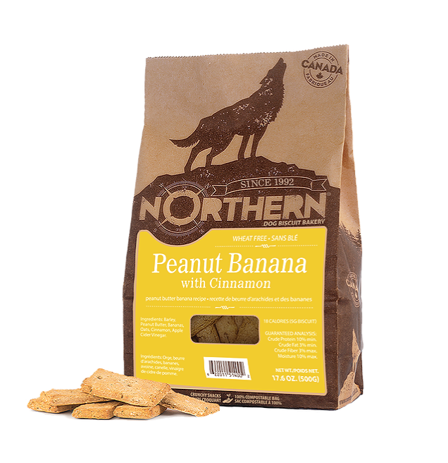 Northern Pet Peanut Banana Dog Biscuits