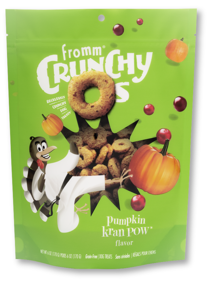 Fromm Crunchy O's Pumpkin Kran Pow Dog Treat