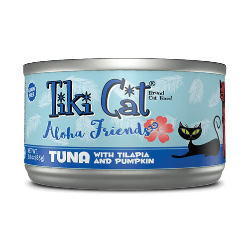 Tiki Cat Aloha Friends Tuna, Tilapia & Pumpkin in Broth