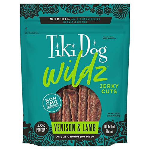 Tiki Dog Wildz Jerky - Venison & Lamb