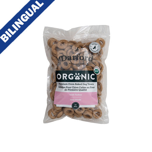 Darford® Organic w/ Turkey Prepackaged Bulk Dog Treats