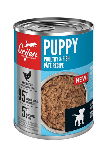 Orijen Puppy Poultry & Fish Pate Recipe Can