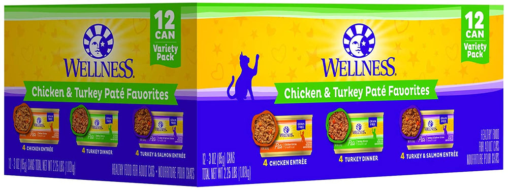 Wellness® Complete Health™ Chicken & Turkey Variety Pack