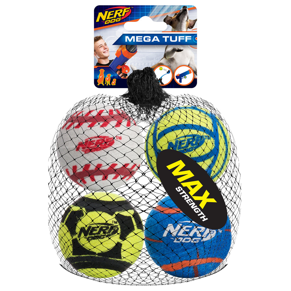 Nerf Dog Solid Tuff Sport Balls