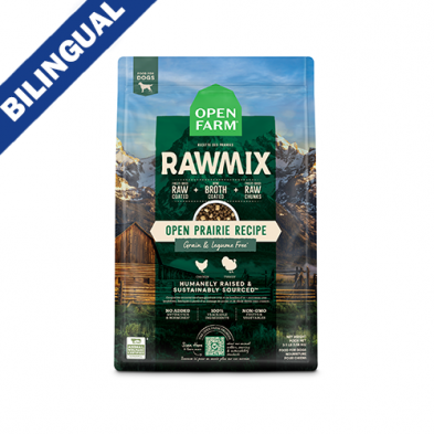 Open Farm® RawMix Open Prairie Recipe Grain & Legume Free Dog Food