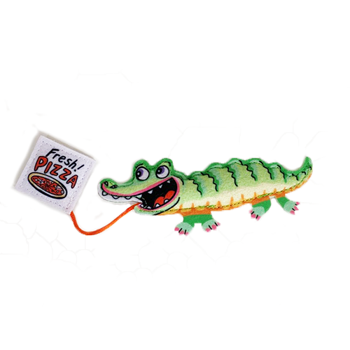 Fuzzu™ Fast Food Gator Cat Toy