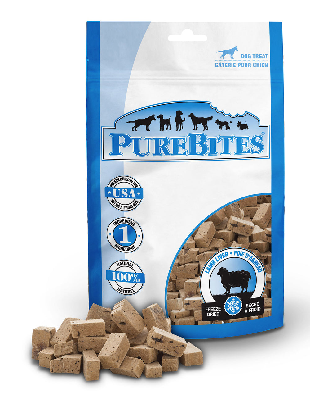 PureBites  Lamb Liver Dog Treat
