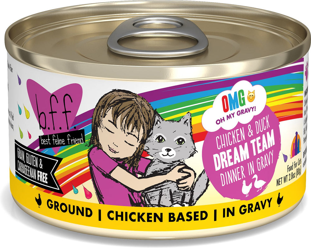 B.F.F. OMG Dream Team Chicken & Duck in Gravy
