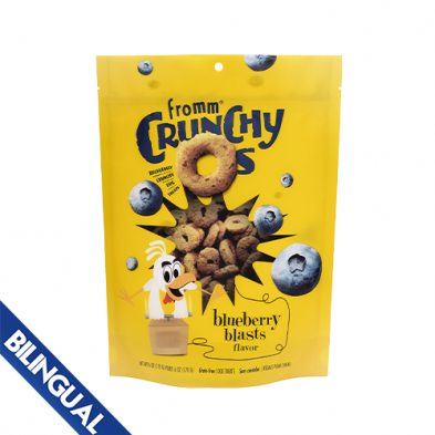 Fromm Crunchy O's Blueberry Blasts Dog Treat