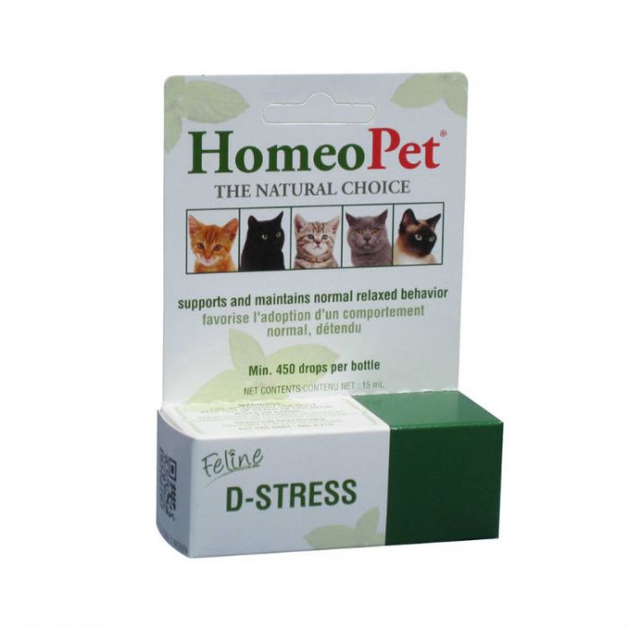 HomeoPet Feline D-Stress Drops
