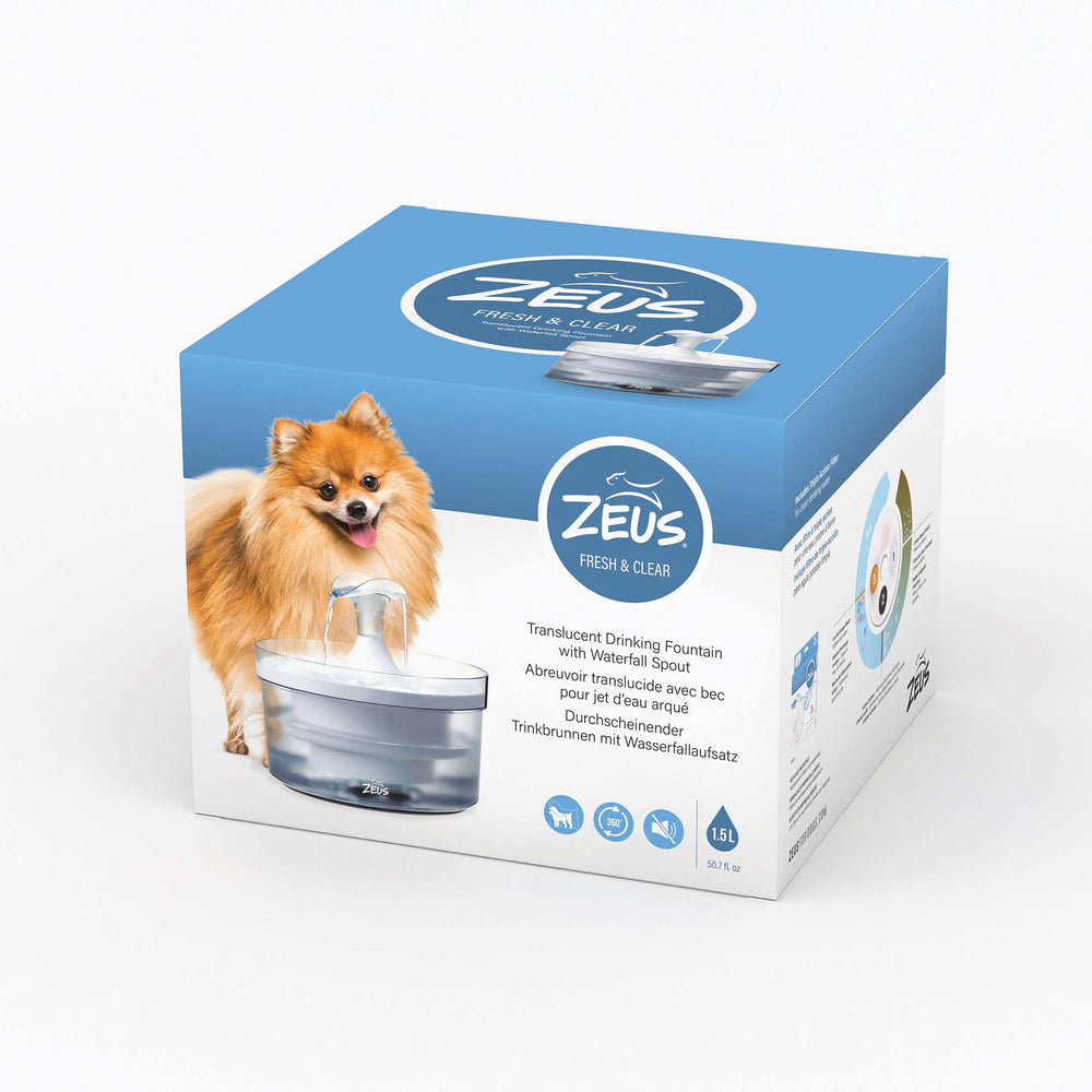 Zeus Fresh & Clear with Waterfall Spout - 1.5L