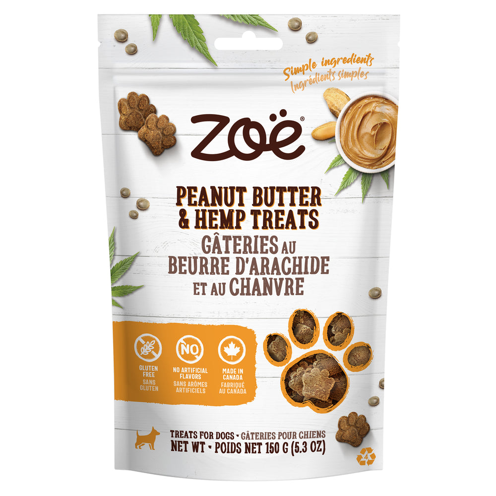 Zoë Hemp Treats - Peanut Butter