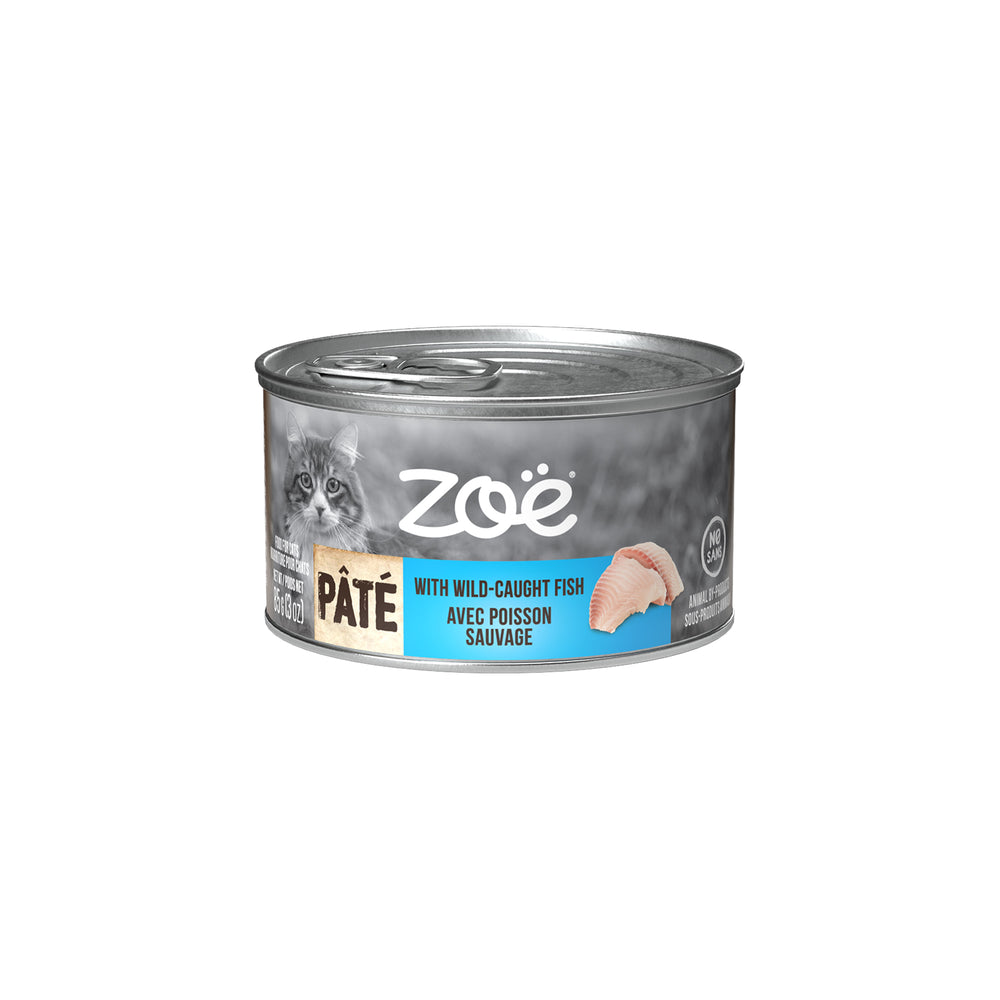 Zoë Pâté Wild-Caught Fish Cat Food