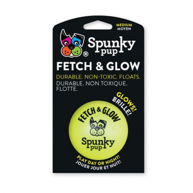 Spunky Pup Fetch & Glow Ball