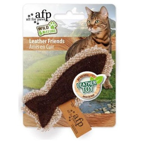 AFP Leather Friends Cat Toy