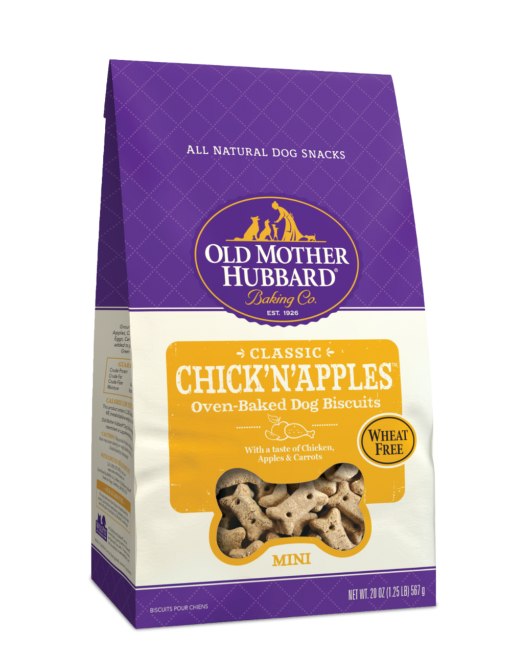 OMH Classic Mini Chick'n'Apples Biscuits