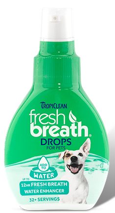 Tropiclean Fresh Breath Oral Care Drops Dog