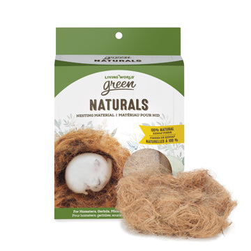 Living World Green Naturals Nesting Material - Kenaf fibre