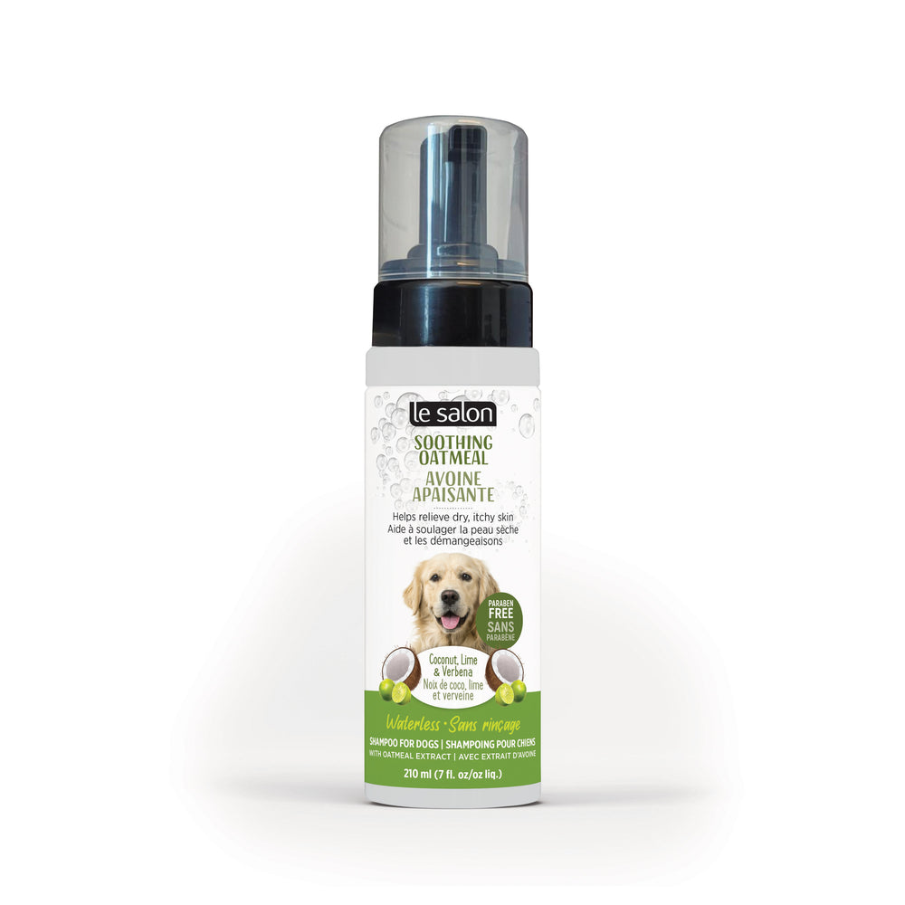 Le Salon Soothing Oatmeal Waterless Shampoo for Dogs
