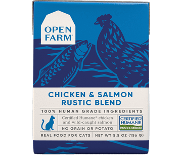 Open Farm® Chicken & Salmon Rustic Blend Cat Food