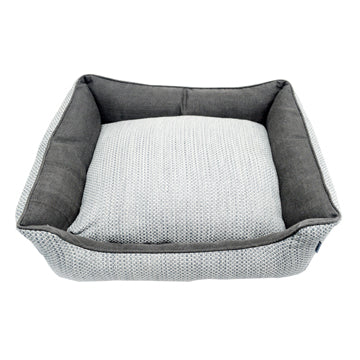 Resploot Sofa Bed - Rectangular - Grey Snakeskin
