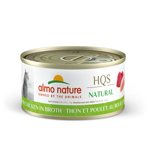 Almo Nature  Natural Tuna and Chicken in Broth Cat Can