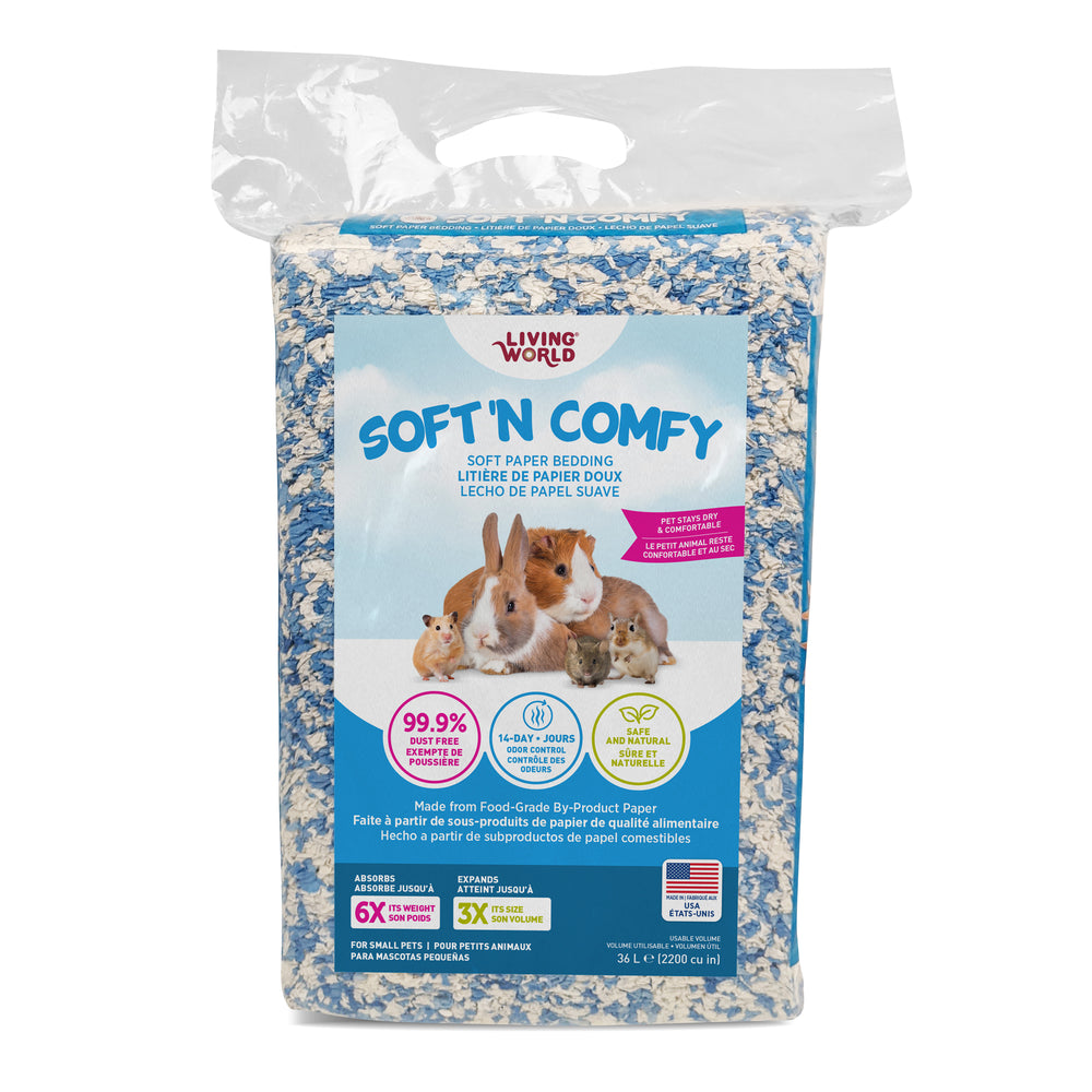 Living World Soft 'N Comfy Small Animal Paper Bedding