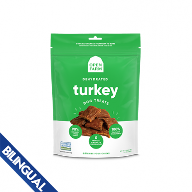 Open Farm® Dehydrated Turkey Dog Treats