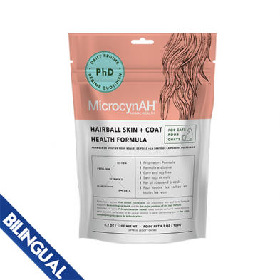 MicrocynAH® Hairball Skin & Coat Formula for Cats