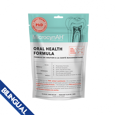 MicrocynAH® Oral Health Formula for Dogs