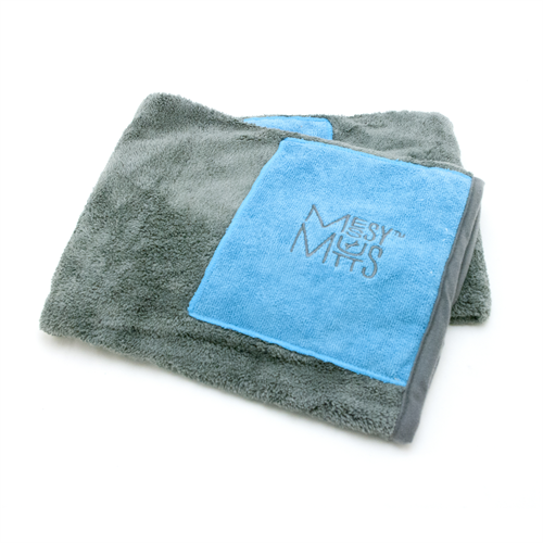 Messy Mutts Microfiber Ultra Soft Towel w/ Hand Pockets