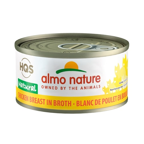 Almo Nature Natural Chicken Breast in Broth Cat Can