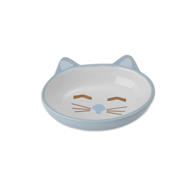 Petrageous® Sleepy Kitty 5.5" Cat dish