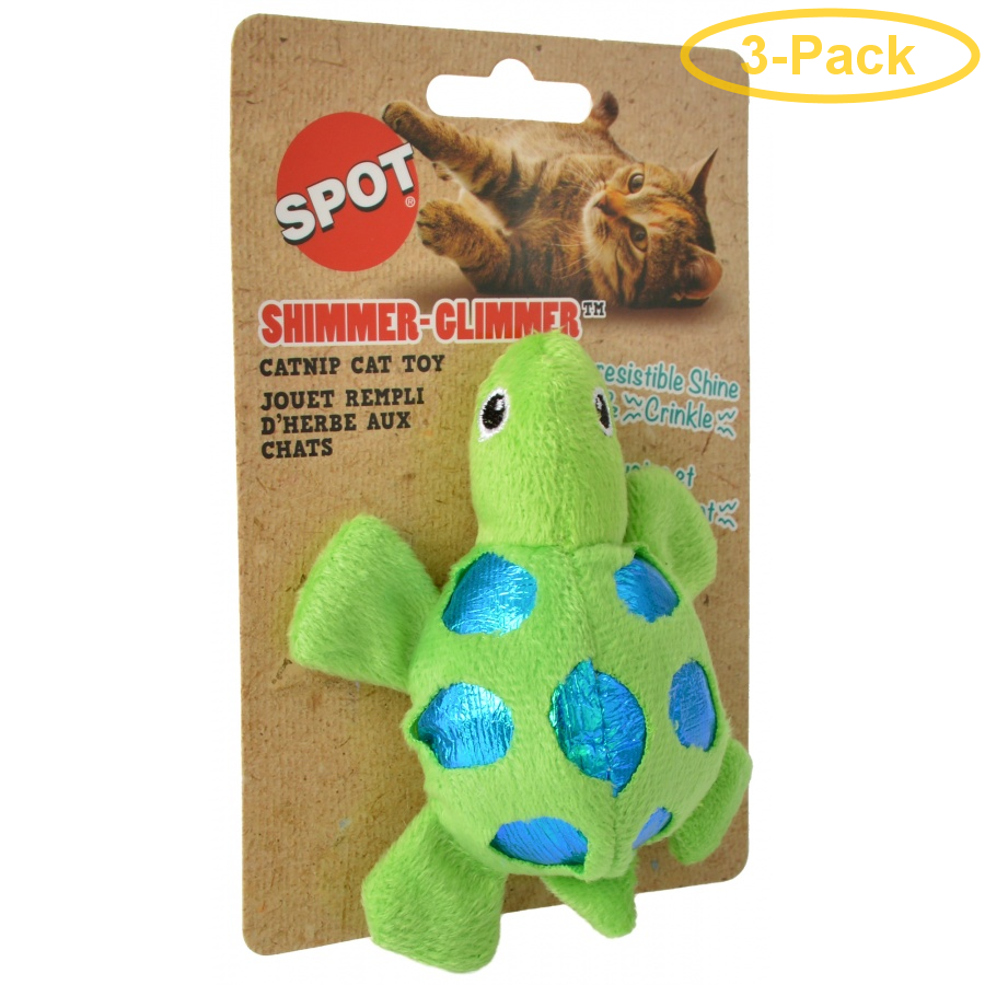 Spot Shimmer Glimmer Turtle with Catnip